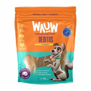 Snack Para Perros Deditos Masticables WAUW 105 G