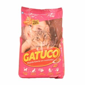 Alimento Para Gatos Sabor A Pollo GATUCO MIX 2 Kg