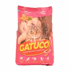 Alimento Para Gatos Sabor A Pollo GATUCO MIX 2 Kg