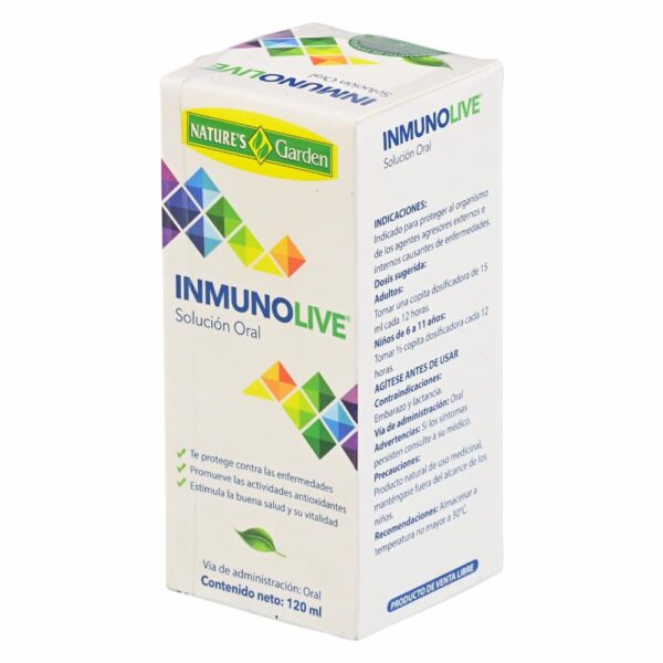 Inmunolive En Frasco NATURES GARDEN 120 Ml