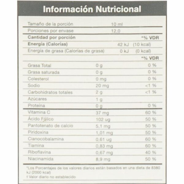 Complejo B NATURES GARDEN 120 ml - Imagen 2