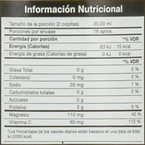 Magnesio Live NATURES GARDEN 500 ml - Imagen 2