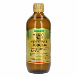 Vitamina C Triple Forte Suplemento NATURES GARDEN 500 ml
