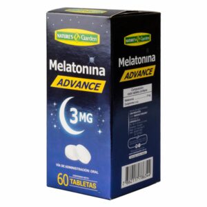 Melatonina Advance 60 Tabs NATURES GARDEN 180 g
