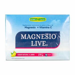 Magnesio Live Limón NATURES GARDEN 270 G
