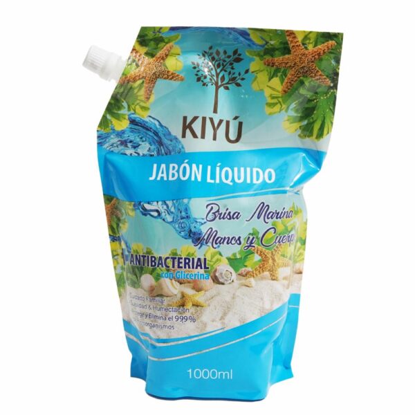 Jabón Liquido De Brisa Marina KIYU 1000 Ml