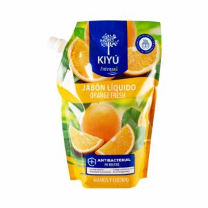 Jabón Liquido Orange Fresh Con Glicerina KIYU 650 Ml