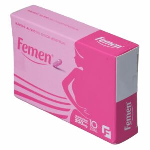 Analgésico En Cápsulas FEMEN 10 Uds