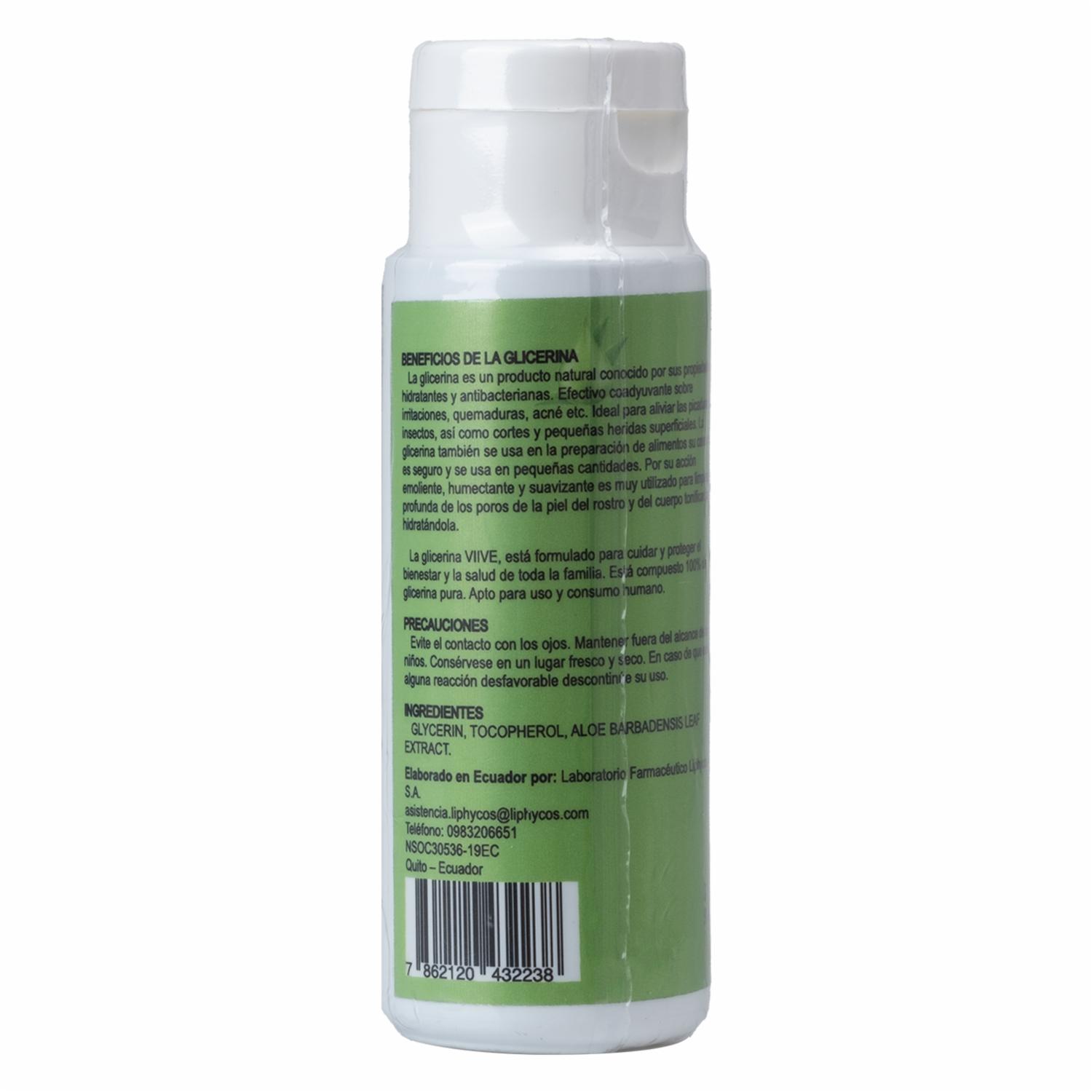 Glicerina Humectante VIIVE 80 Ml - Imagen 2