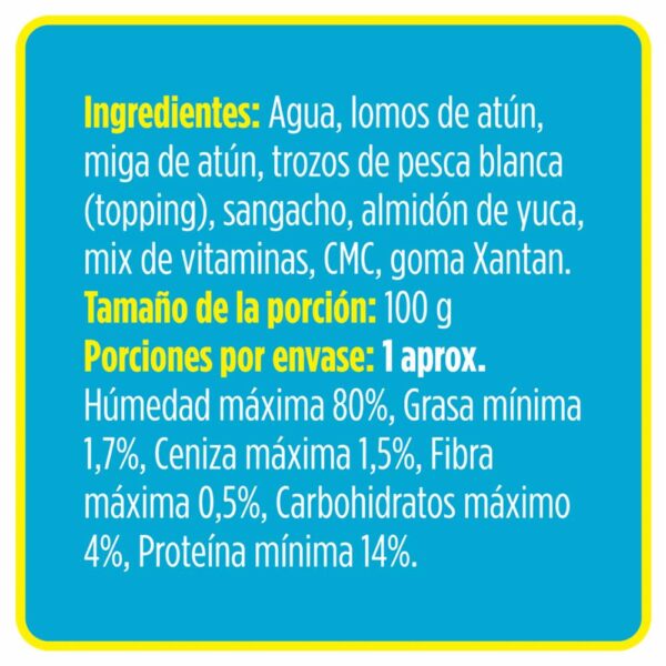 Alimento Húmedo Para Gatos De Atún Con Pesca Blanca PURE NATURE 85 G - Imagen 2