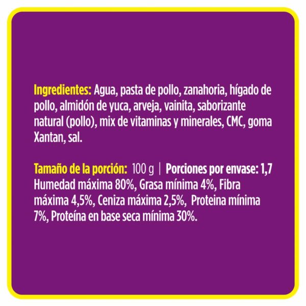 Alimento Húmedo Para Perros Perro Hígado De Pollo PURE NATURE 400 G - Imagen 2