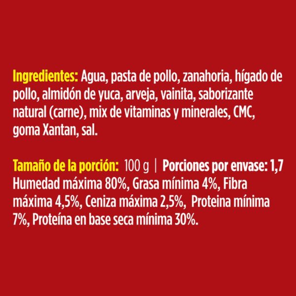 Alimento Húmedo Para Perros Carne Con Vegetales PURE NATURE 170 G - Imagen 2