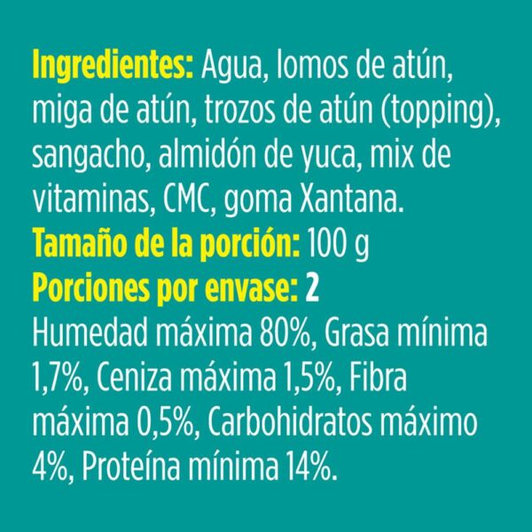 Alimento Húmedo Para Gatos De Atún PURE NATURE 156 G - Imagen 2
