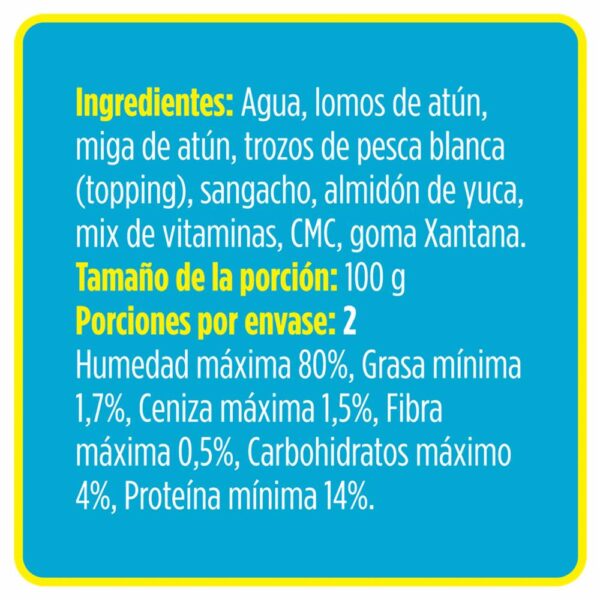 Alimento Húmedo Para Gatos De Atún Con Pesca Blanca PURE NATURE 156 G - Imagen 2