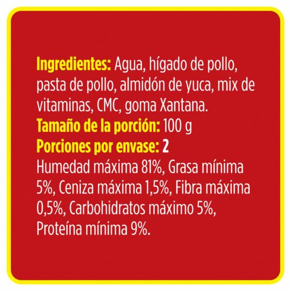 Alimento Húmedo Para Gatos Con  Hígado De Pollo PURE NATURE 156 G - Imagen 2
