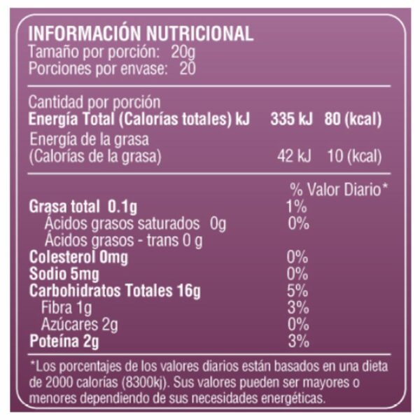 Fibra Digestiva En Polvo Con Ciruela Y Hoja De Sen Sabor A Fresa VITAHEALTH 1000 Ml - Imagen 2