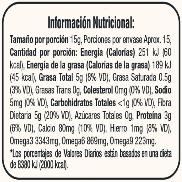 Chía Semillas KARAY 220 G - Imagen 2