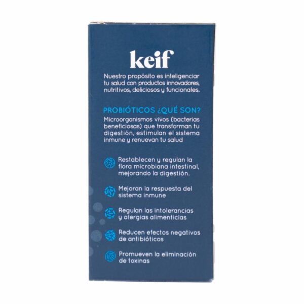 Biomix Probióticos Suplemento Alimenticio KEIF 30 Cápsulas De 200 Mg - Imagen 3