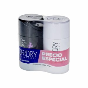 Desodorante En Barra Para Mujer Sport + Desodorante Aclarant DR. DRY 2 x110 G