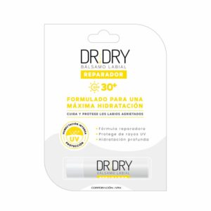 Bálsamo Labial Reparador Hidratante Con Protección SPF+30 DR. DRY 4.80 G