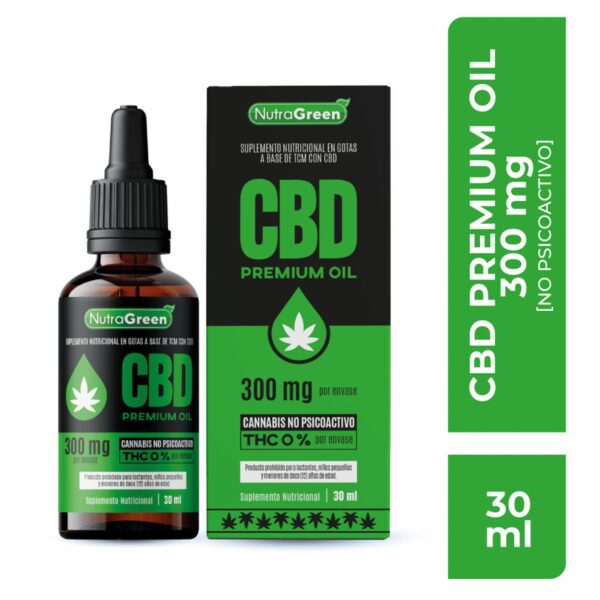 Suplemento Nutricional En Gotas A Base De CBD NUTRAGREEN 30 Ml
