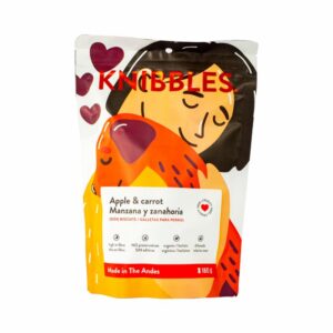 Snack Para Perros De Manzana Y Zanahoria KNIBBLES 180 G