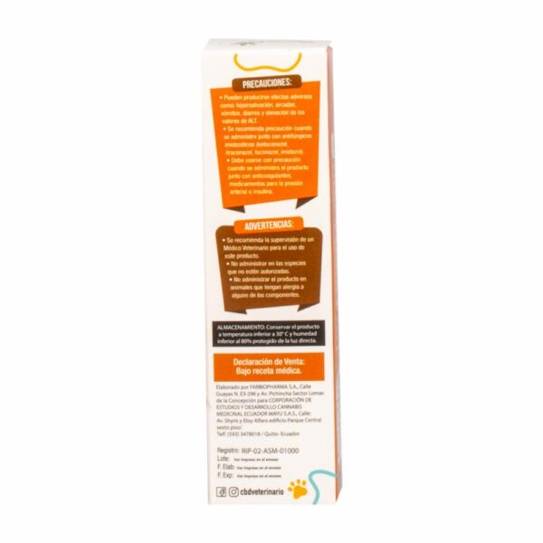 Suplemento Para Perros CBD + Omega 3 UYWA VET Gotero 20 Ml - Imagen 4