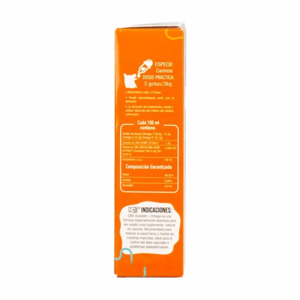 Suplemento Para Perros CBD + Omega 3 UYWA VET Gotero 20 Ml - Imagen 5