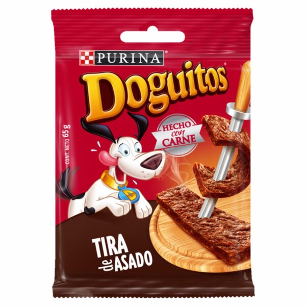 Snack Para Perros Tira De Asado DOG CHOW 65 G