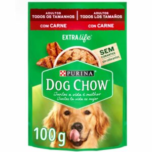 Alimento Húmedo Para Perros Con Carne PURINA DOG CHOW 100 G