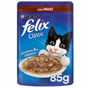 Comida Húmeda Para Gatos Adultos Sabor Pavo PURINA CAT CHOW 85 G