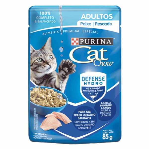 Alimento Para Gatos Adultos Pescado PURINA 85 G