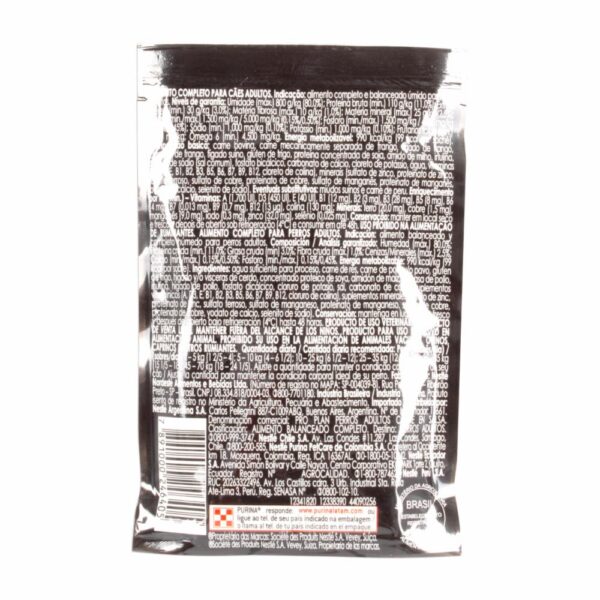 Alimento Húmedo Para Perros Adulto Sabor Carne PURINA PRO PLAN 100 G - Imagen 2