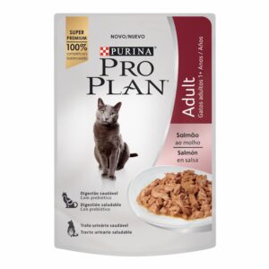 Alimento Húmedo Para Gatos Adulto Sabor Salmón PURINA PRO PLAN 85 G