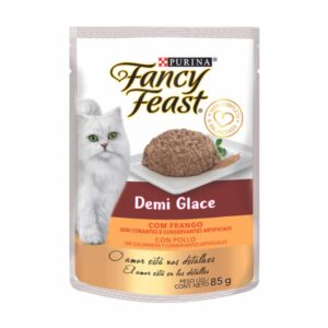 Alimento Húmedo Para Gatos Demi Glace Con Pollo PURINA FANCY FEAST 85 G