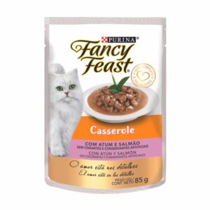 Alimento Húmedo Para Gatos Casserole Atún Y Salmón PURINA FANCY FEAST 85 G