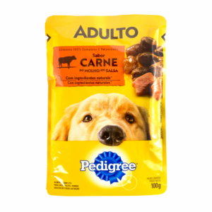 Alimento Para Perros Húmedo  Adultos Sabor A Carne En Sobre PEDIGREE 100 G