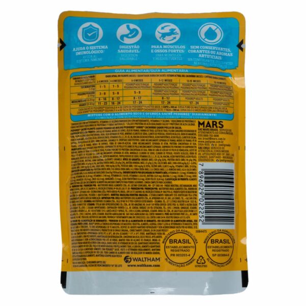 Alimento Para Perros Húmedo Cachorro Pollo En Salsa PEDIGREE 100 G - Imagen 2