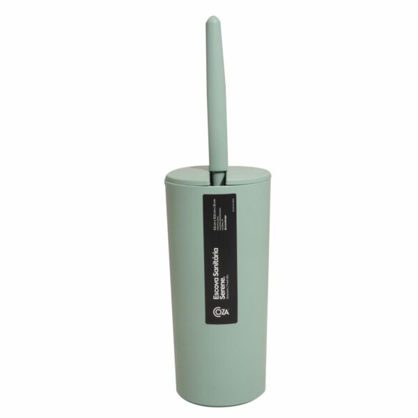 Escobilla De Baño Plástico Verde Jade COZZA 1 Pieza