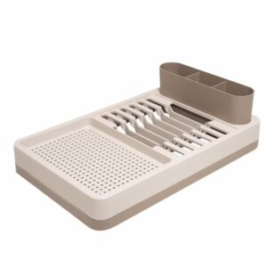 Escurridor De Platos Flat Gris COZA 1 Pieza