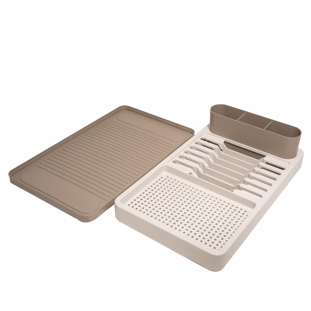 Escurridor De Platos Flat Gris COZA 1 Pieza - Imagen 2