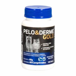 Suplemento Para Mascotas Pelo Y Derme Gold VETNIL 60 G