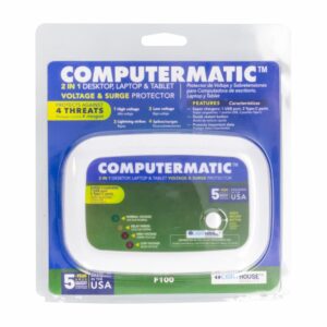 Protector De Voltaje Para Computadores Y Laptops MATIC 14x22x5