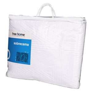 Cubrecama Modelo Ultrasonic Blanco FREE HOME 2 Plazas