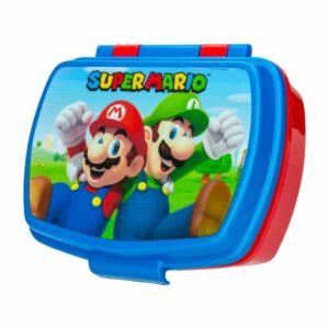 Porta Alimentos Infantil Diseño Super Mario STOR 1 Pieza