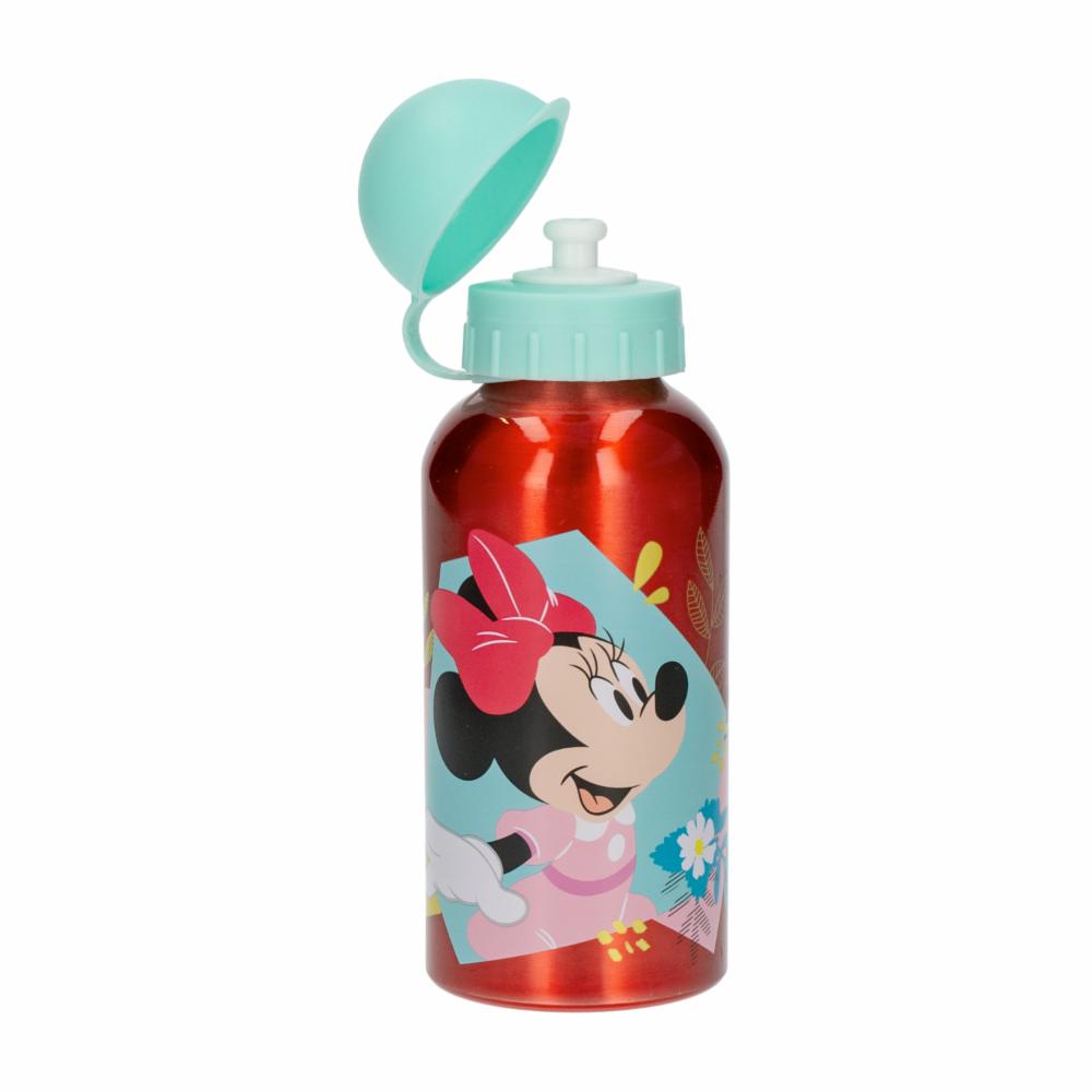 Tomatodo De Aluminio Diseño Minnie Niña DISNEY 400 Ml - Imagen 2