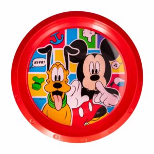 Plato Tendido Infantil Diseño Mickey Mouse STOR 1 Pieza