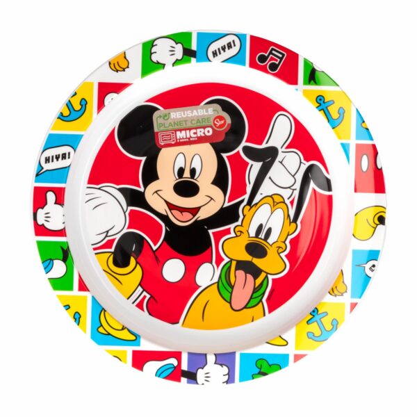 Plato Tendido Infantil Diseño Mickey Mouse STOR 1 Pieza