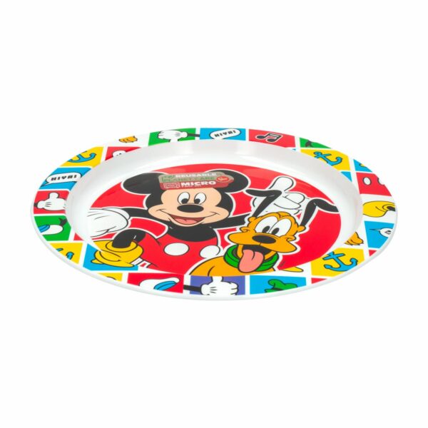 Plato Tendido Infantil Diseño Mickey Mouse STOR 1 Pieza - Imagen 2