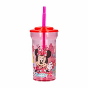 Vaso Con Sorbete Infantil Diseño Minnie Mouse STOR 460 Ml